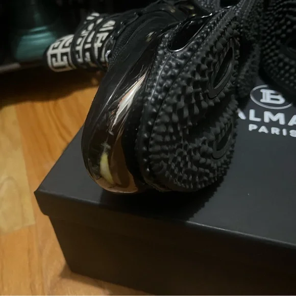 BALMAIN sneakers men size USA12 UK11 - Picture 6 of 7